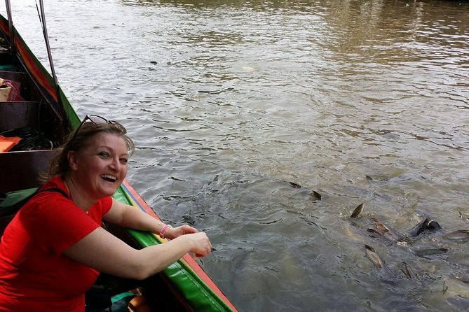 2-hour SUNSET Canal Tour + FOODS Tasting with Tour Guide - The Chao Phraya at sunset