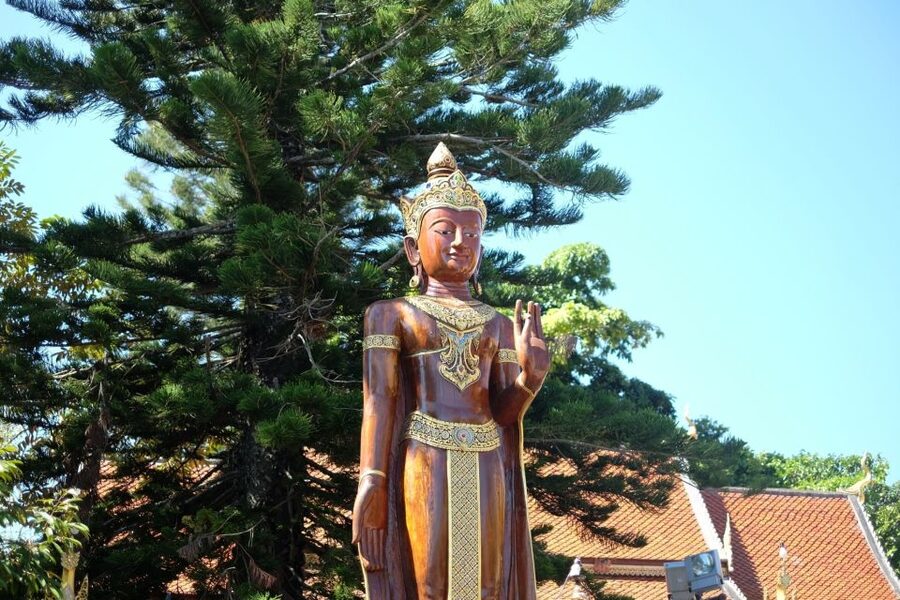 4-Hour Doi Suthep & Hmong Hill Tribe Village from Chiang Mai - The Chiang Mai view from the terrace