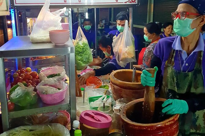 4-Hour Hidden Bangkok TukTuk Street Food Guided Tour - Wat Nak Klang and the canal-side temple area