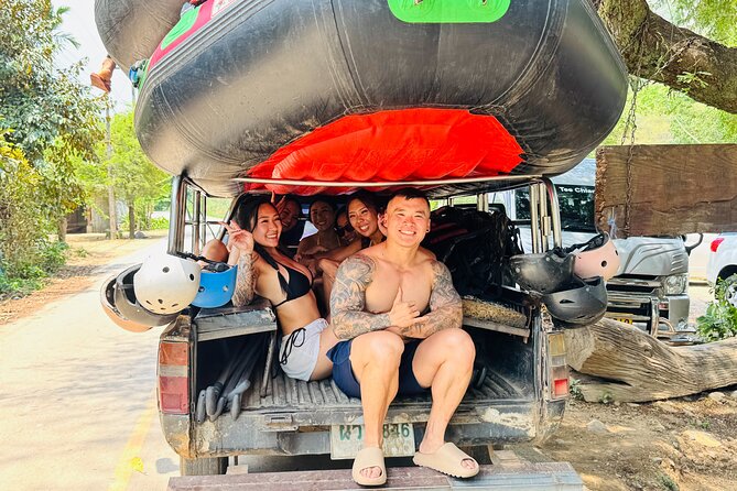 7 Hour Sticky Waterfall and Double Rafting Adventure - Climbing the Sticky Waterfall
