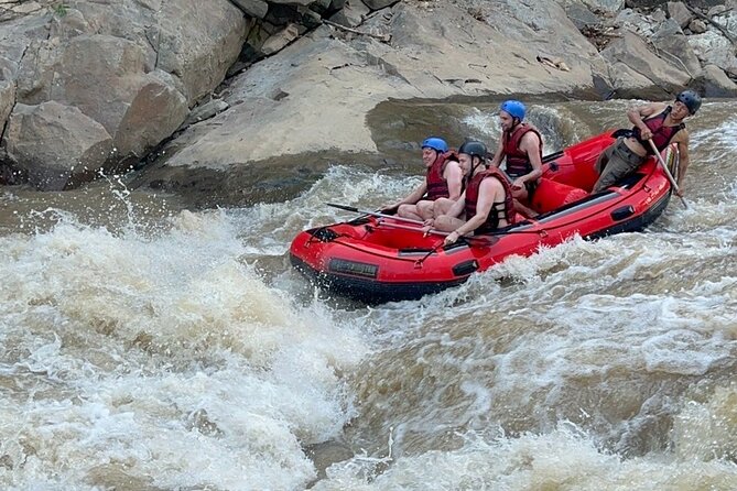8 hour Sticky waterfall, ATV and White water rafting Adventures - One busy day beyond Chiang Mai