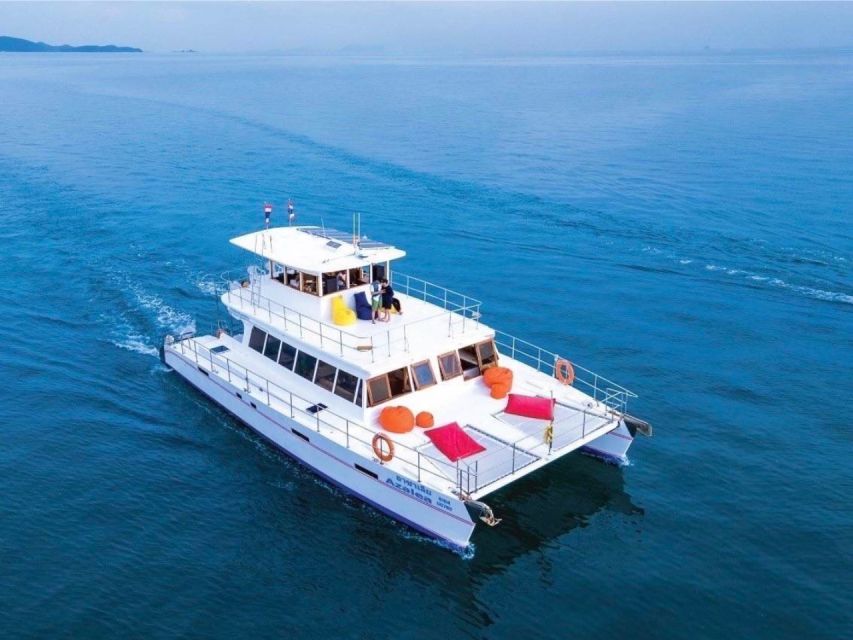 Amazing Coral Island & Sunset Dinner with Power Catamaran - Hotel pickup from Karon and Patong