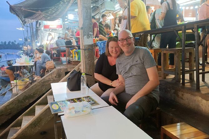 Amphawa and Railway Markets with Boat Ride Group Tour - The included boat ride and evening waterways