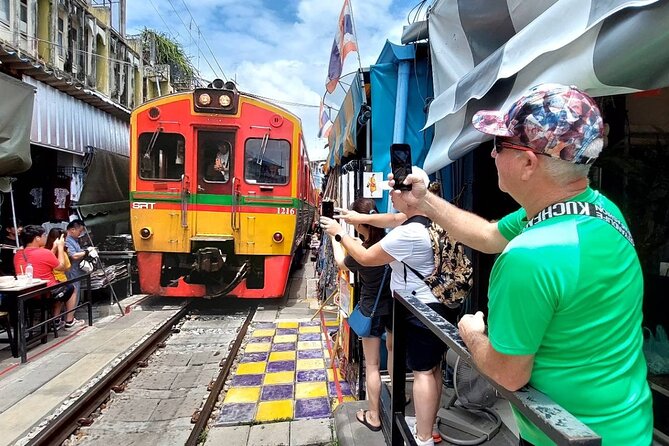 Amphawa and Railway Markets with Boat Ride Group Tour - Ban Ka Long Station and the salt farms