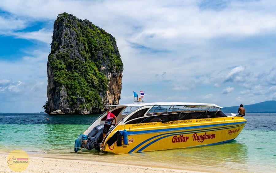 Ao Nang: 4 Islands Day Tour by Speedboat or Longtail Boat - Phra Nang Cave Beach is the dramatic finish