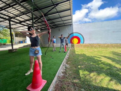ATV adventure (30 min) and Archery (30 min)
