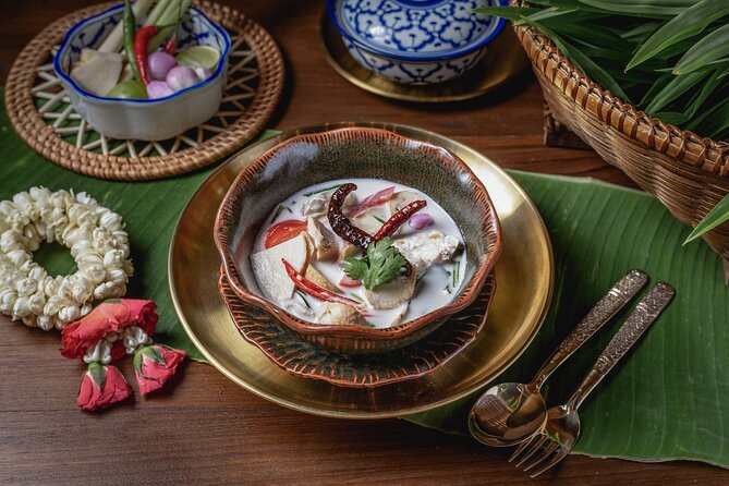 Authentic Thai Cooking with the Largest market visit &TukTuk ride - A clean kitchen and a hands-on format