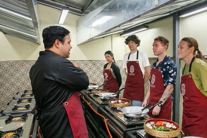 Authentic Thai Cooking with the Largest market visit &TukTuk ride - Eating the food as you go
