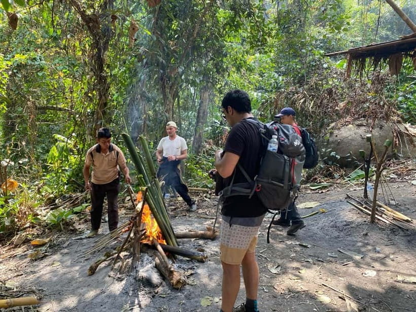 Authentic trek only walk in Chiang Rai jungle - The Bamboo Kitchen in the Forest