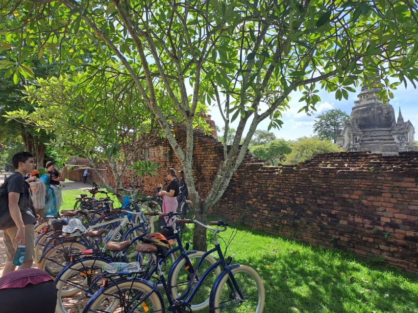 Ayutthaya City and Historical Park Bike Tour - Crossing the Pasak River by ferry