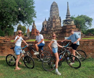 Ayutthaya: Colorful Slow Life Bicycle Tour with local guide.