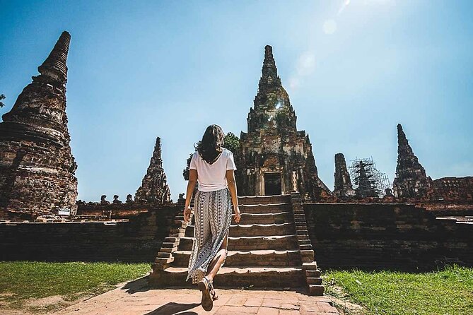 Ayutthaya Sunset Tour: UNESCO Temples & Peaceful River Cruise - Transport, group size, and comfort