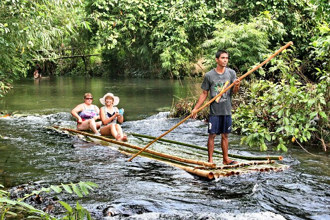 Bamboo Rafting and Sea Turtle Conservation Center Half Day Tour From Khao Lak - Ton Pling Waterfall, with a seasonal warning