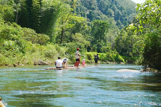 Bamboo Rafting and Sea Turtle Conservation Center Half Day Tour From Khao Lak - Why water level matters so much
