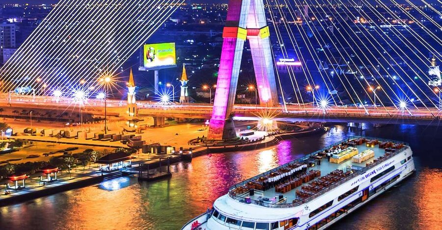 Bangkok: 2-Hour Dinner & Shows on White Orchid River Cruise - Boarding and the First Thai Dance