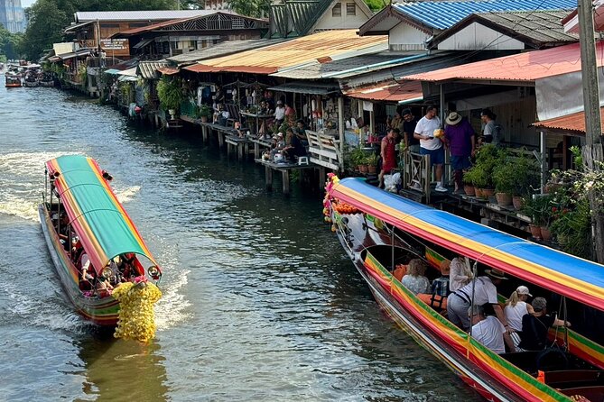 Bangkok 3-in-1 Tour: Longtail Boat,TukTuk & Street Food Adventure - A three-hour route that changes Bangkok’s mood