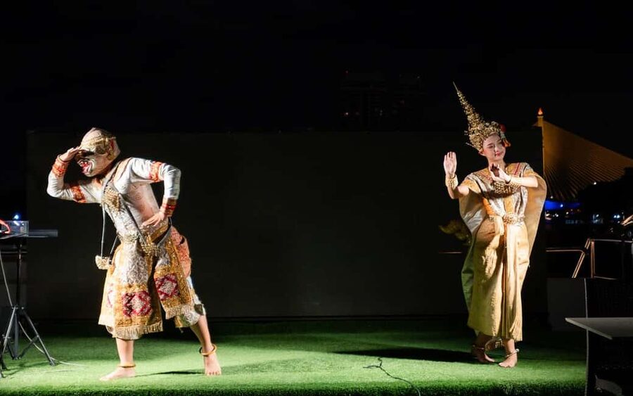 Bangkok: Alangka Luxury Cruise with Buffet and Live Music - River City and Asiatique after dinner