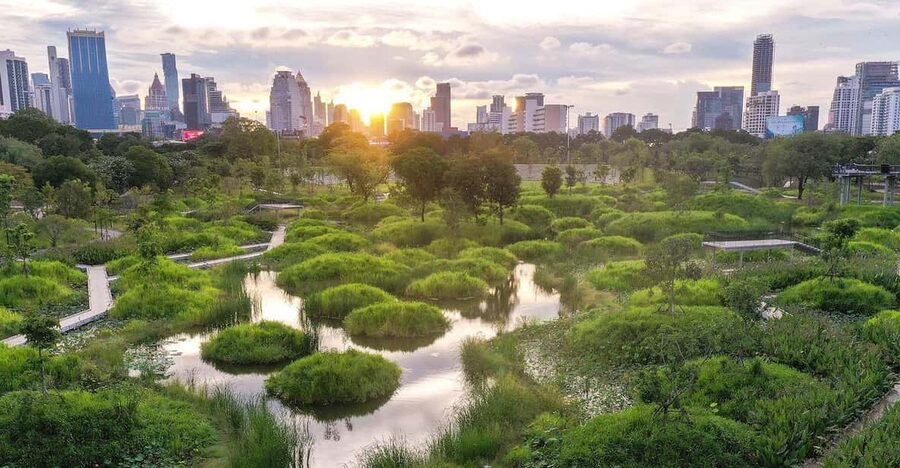 Bangkok Bicycle rental Benjakitti Park - Key points at a glance