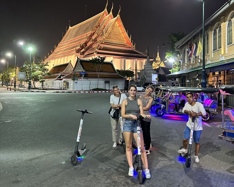 Bangkok By Night by Electric Scooter &/or Bike - Why Bangkok works so well after sunset
