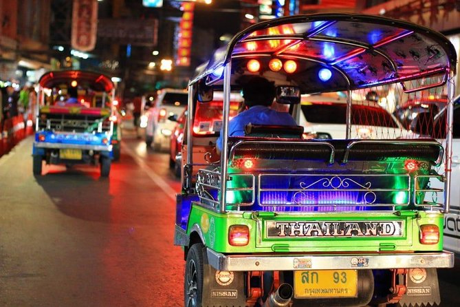 Bangkok by Night Tuk Tuk Tour: Markets, Temples & Food - The flower market when the city is waking up