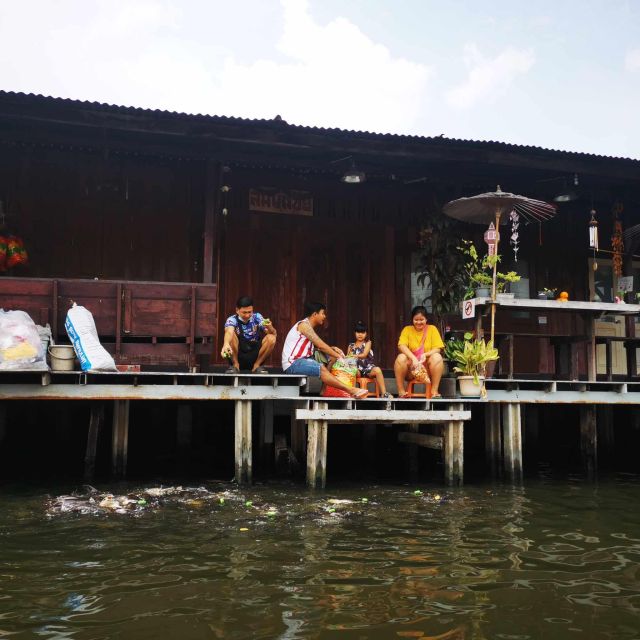 Bangkok: Canal Boat Tour, Big Buddha & Artist's House - Canal homes, temples, and everyday Bangkok