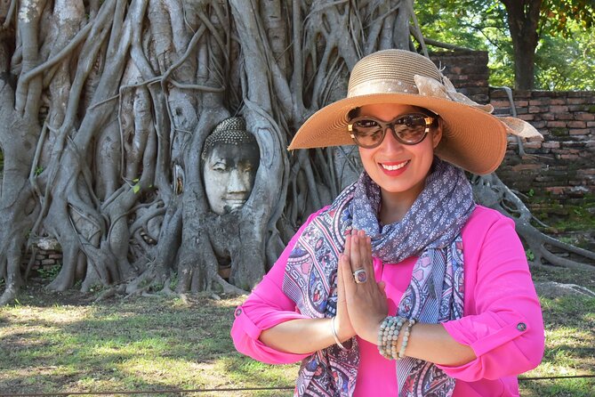 Bangkok Canal Tour by long tail boat, Wat Arun and Wat Pho - Wat Arun and the riverfront view