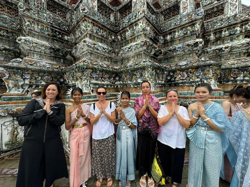 Bangkok: Canal Tour, River Local Life & Wat Arun Guide Visit - A teak boat through Bangkok’s khlongs