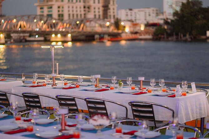 Bangkok Carnival Dinner Cruise with Free-flow Beer and Buffet - Asiatique’s lights and Ferris wheel