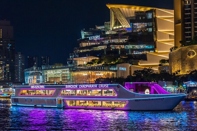 Bangkok Chaophraya Dinner Cruise with Thai Cultural Show - Key points to know before booking