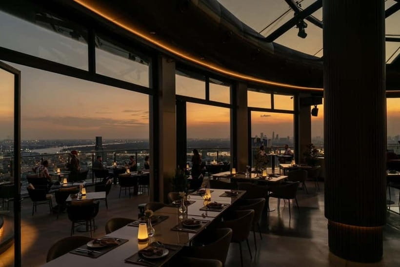 Bangkok: Cielo Sky Bar & Restaurant Rooftop - Thai, international, and special-occasion cooking