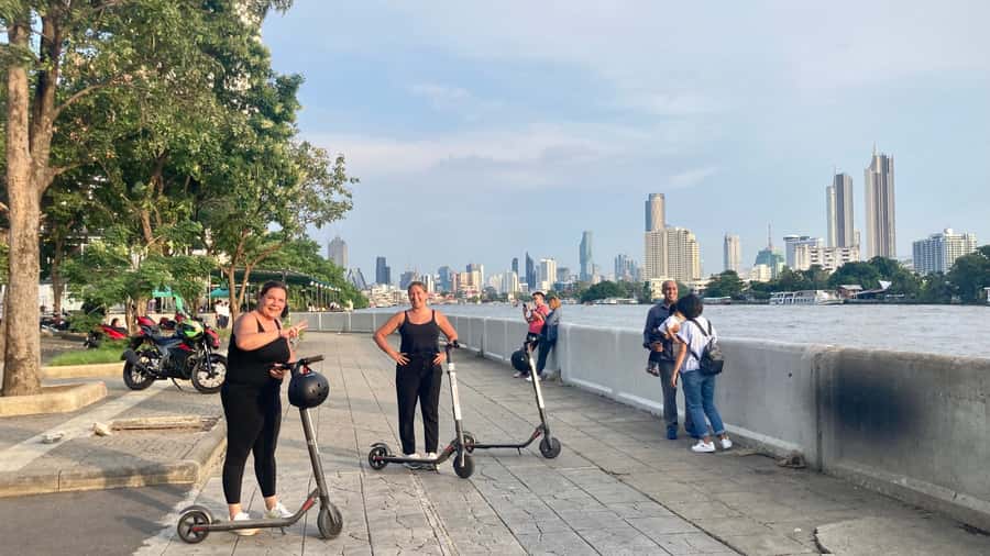 Bangkok: City Highlights Electric Scooter Tour - The Big Swing and Bangkok’s ceremonial center