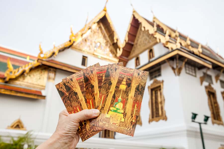 Bangkok: City Highlights Temple and Market Walking Tour - Wat Arun beside the Chao Phraya