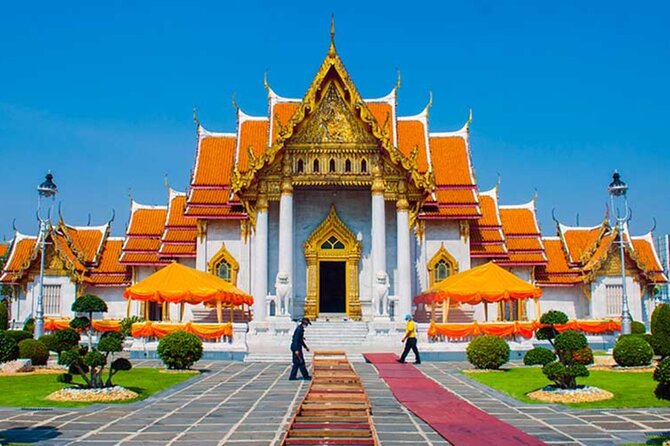 Bangkok City Tour with Guided Temple Visits and Shared Transfers - Wat Benchamabophit, the Marble Temple