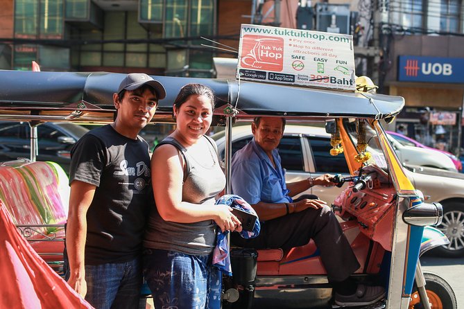 Bangkok Combo: Tuk Tuk App Pass, Chao Phraya Boat & E-sim - How the app changes the tuk-tuk experience
