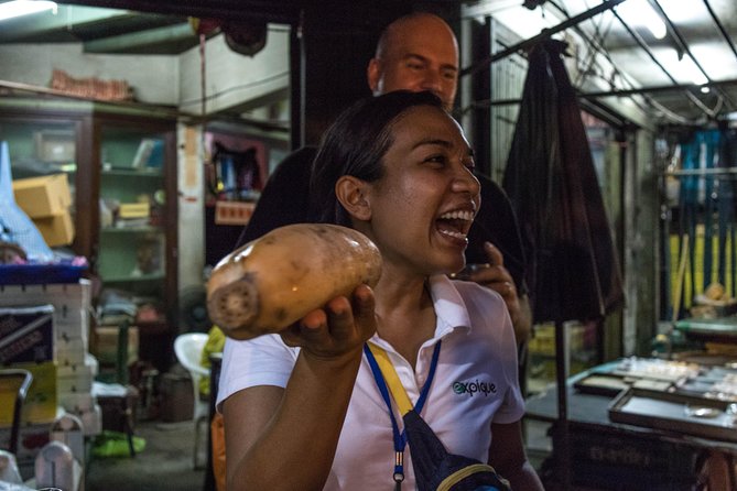 Bangkok Evening Street Food Tuk Tuk Adventure - Worachak Road and food in a side alley