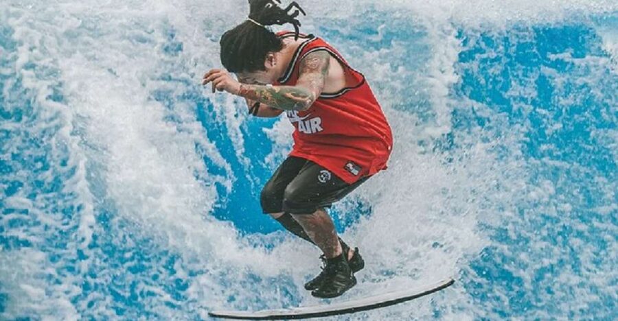 Bangkok: Fun Flow riding at Flow House Bangkok - Starting at the Flow House desk