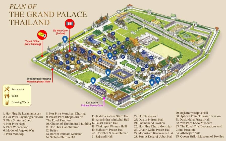 Bangkok: Grand Palace Skip-the-Line Entry Ticket - Key points before you book