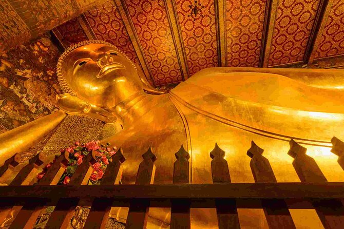Bangkok Heritage Highlights: Grand Palace & Three Temples Tour - Wat Pho and the reclining Buddha