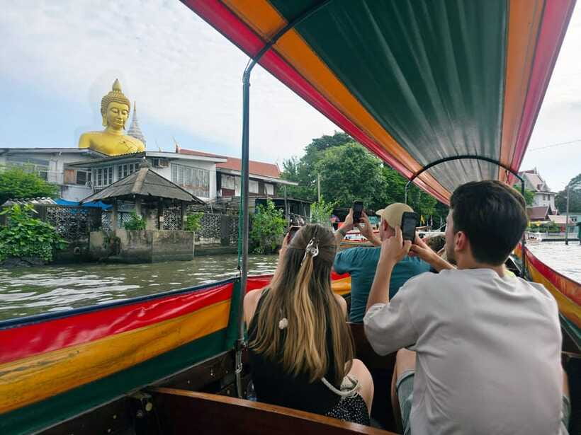 Bangkok Long Boat Canal a Big Buddha & Culture Markets Tour - Khlong Bang Luang village and its canal homes
