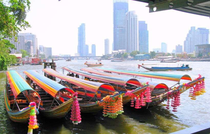 Bangkok: Longtail Boat Canal Cruise - Wat Paknam and Bangkok’s giant Buddha