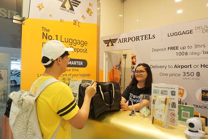 Bangkok Luggage Delivery from Hotel to Airport - Suvarnabhumi Airport: find the B Floor counter