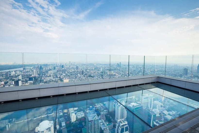 Bangkok: Mahanakhon Skywalk Sunset Ticket with Photo - Starting at King Power Mahanakhon