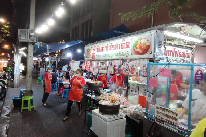 Bangkok: Michelin Guide Street Food Tour by Tuk Tuk - Nai Ek’s rolled noodles and pork dishes