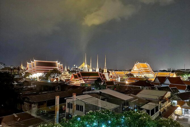 Bangkok Night Bike Tour -Hotel-pickup & Dinner - Pak Khlong Flower Market is the colorful finale
