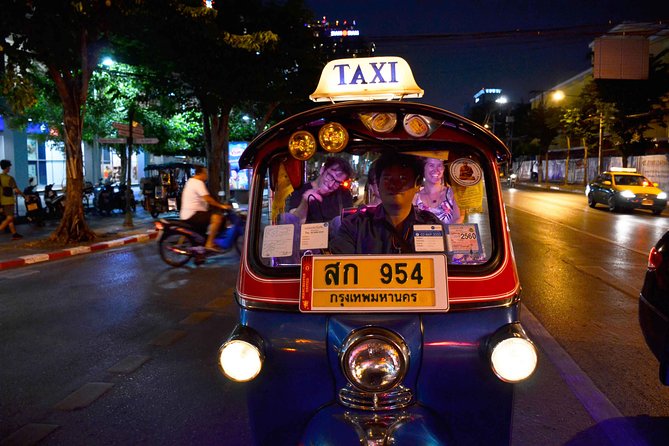 Bangkok Night Food and City Tour by Tuk Tuk - Temple streets, the Giant Swing, and Bangkok after dark