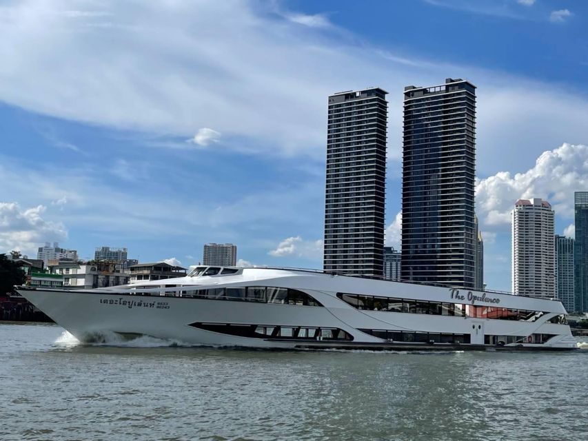 Bangkok: Opulence Luxury Chao Phraya Dinner Cruise - Key points to know before booking