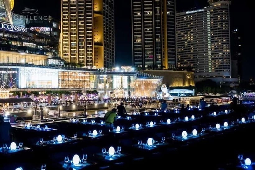 Bangkok: Opulence Luxury River Dinner Cruise - The mourning-period route notice