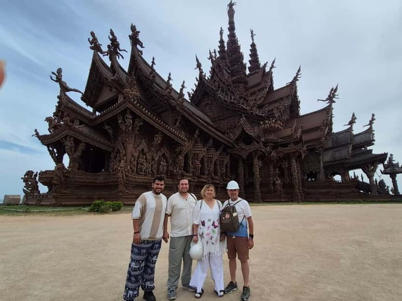 Bangkok: Pattaya Truth Sanctuary Guided Tour & Coral Island - Returning to Pattaya and Bangkok