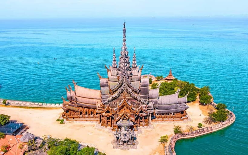 Bangkok: Pattaya Truth Sanctuary Guided Tour & Coral Island - The early coach ride from Bangkok