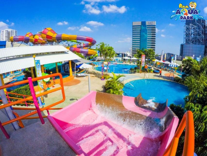 Bangkok: Pororo Aqua Park Entry Ticket - A cartoon water park above Bangkok